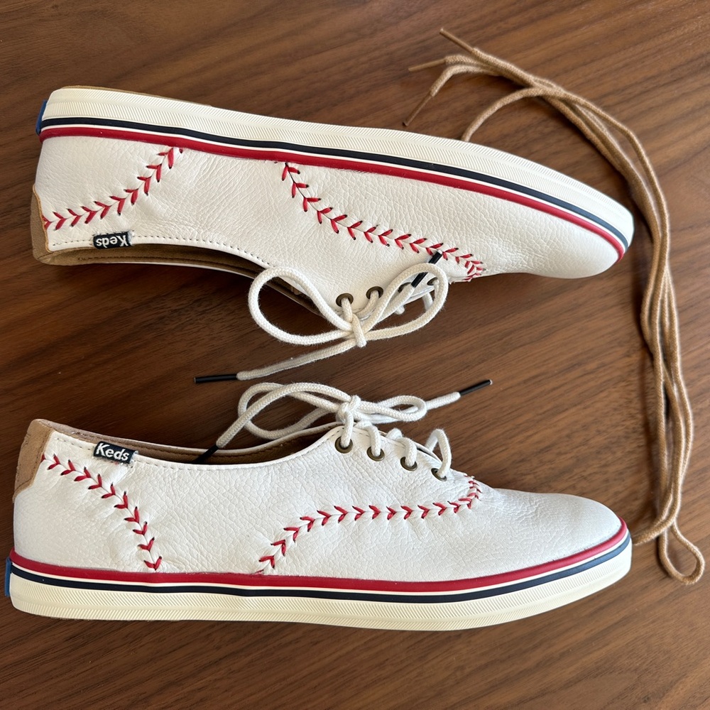 Keds Champion Pennant Leather Lace Up